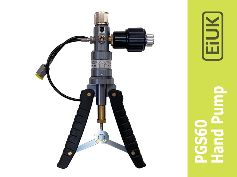 PGS60 Hand Held Pressure Test Pump Eurotron Instruments UK ltd