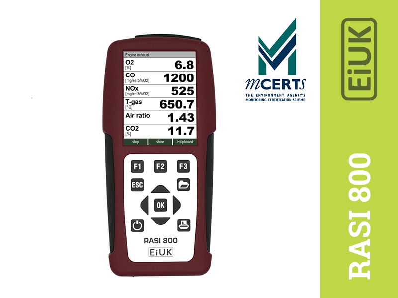 MCERTS Certified Portable Emissions Gas Analyser, use for MCPD